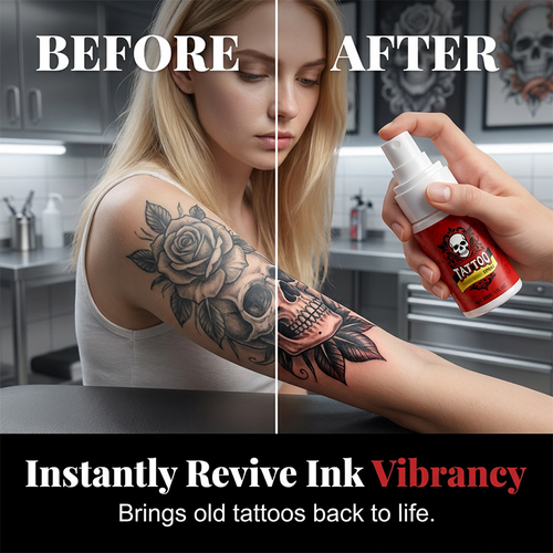 🔥 50% OFF TODAY | Ultimate Touchless Tattoo Aftercare & Color Enhancing Spray