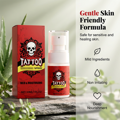 🔥 50% OFF TODAY | Ultimate Touchless Tattoo Aftercare & Color Enhancing Spray