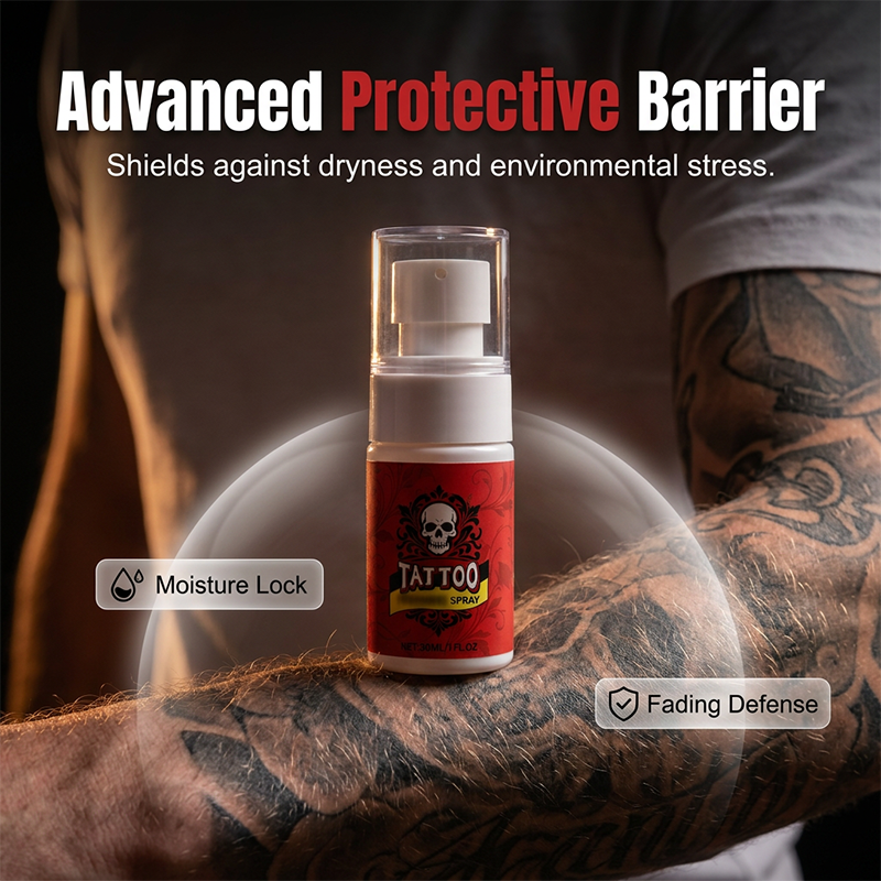 🔥 50% OFF TODAY | Ultimate Touchless Tattoo Aftercare & Color Enhancing Spray