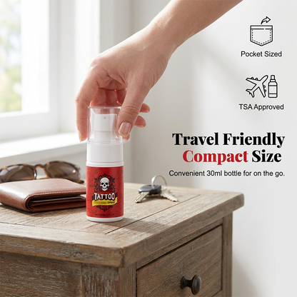 🔥 50% OFF TODAY | Ultimate Touchless Tattoo Aftercare & Color Enhancing Spray
