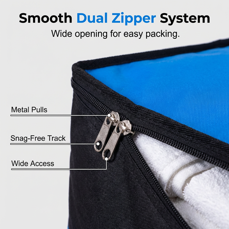 📦Last Day Special Price:$14.99!!!🧳 Collapsible Storage and Moving Bag – Heavy-duty handles & zippered closure – Folds flat, perfect for moving, travel or closet organization – reusable & easy to clean 🏠