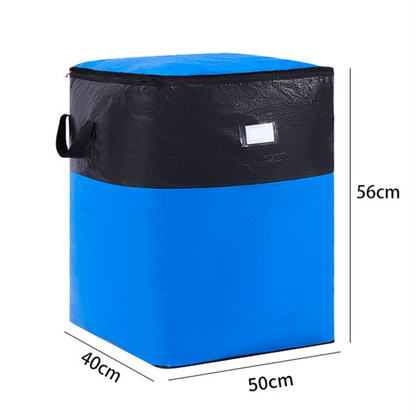 📦Last Day Special Price:$14.99!!!🧳 Collapsible Storage and Moving Bag – Heavy-duty handles & zippered closure – Folds flat, perfect for moving, travel or closet organization – reusable & easy to clean 🏠