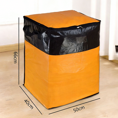 📦Last Day Special Price:$14.99!!!🧳 Collapsible Storage and Moving Bag – Heavy-duty handles & zippered closure – Folds flat, perfect for moving, travel or closet organization – reusable & easy to clean 🏠
