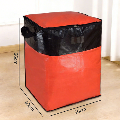 📦Last Day Special Price:$14.99!!!🧳 Collapsible Storage and Moving Bag – Heavy-duty handles & zippered closure – Folds flat, perfect for moving, travel or closet organization – reusable & easy to clean 🏠