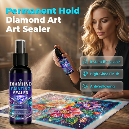 💎✨ Diamond art sealer – locks beads, glossy finish, dries fast & lasts