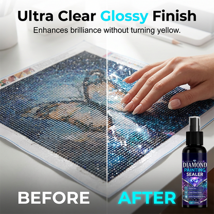 💎✨ Diamond art sealer – locks beads, glossy finish, dries fast & lasts