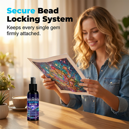 💎✨ Diamond art sealer – locks beads, glossy finish, dries fast & lasts
