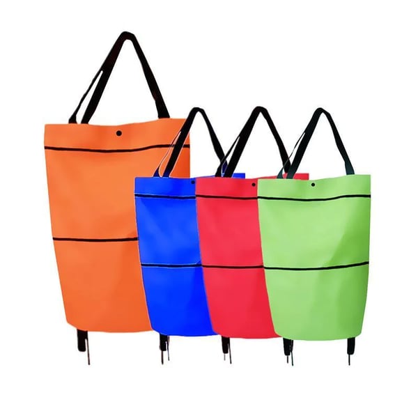 ⚡⚡⚡LAST 44 PCS LEFT!!! 🔥HOT SALE 50% OFF🔥Foldable 2-in-1 Shopping Bag