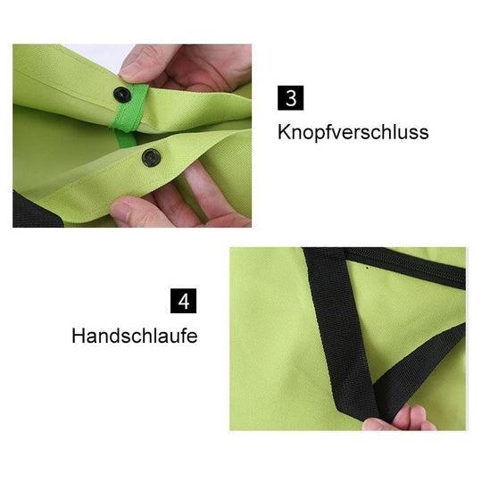 ⚡⚡⚡LAST 44 PCS LEFT!!! 🔥HOT SALE 50% OFF🔥Foldable 2-in-1 Shopping Bag
