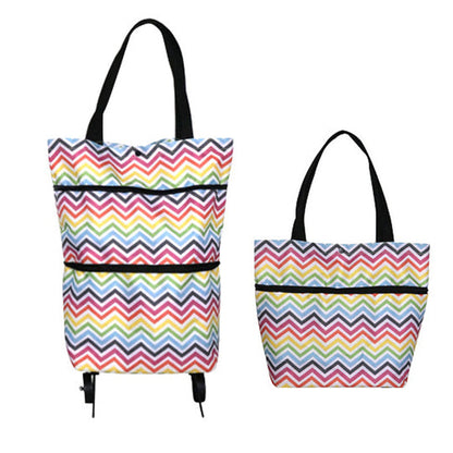 ⚡⚡⚡LAST 44 PCS LEFT!!! 🔥HOT SALE 50% OFF🔥Foldable 2-in-1 Shopping Bag