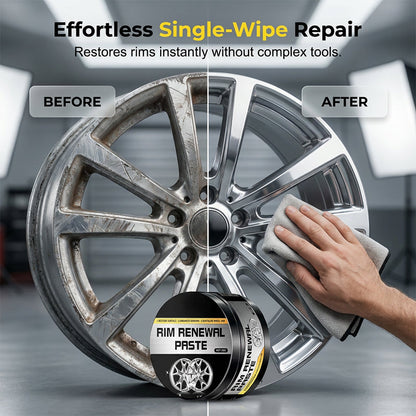 ✨Ultimate All-In-One Wheel Restoration Paste | Erase Rust & Brake Dust for a Showroom Shine