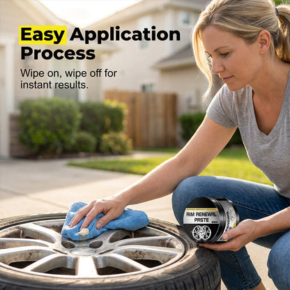 ✨Ultimate All-In-One Wheel Restoration Paste | Erase Rust & Brake Dust for a Showroom Shine