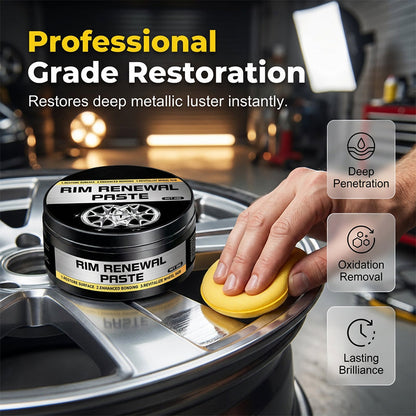 ✨Ultimate All-In-One Wheel Restoration Paste | Erase Rust & Brake Dust for a Showroom Shine