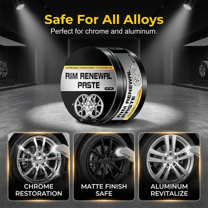 ✨Ultimate All-In-One Wheel Restoration Paste | Erase Rust & Brake Dust for a Showroom Shine