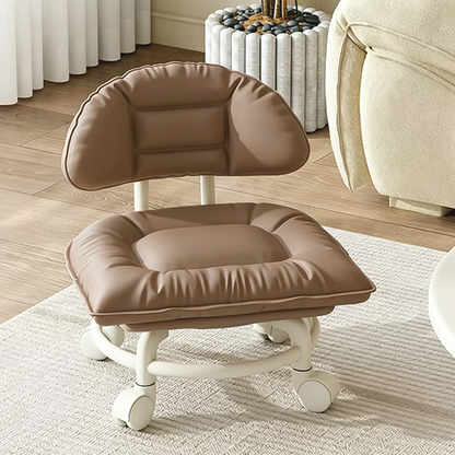 ⚡⚡⚡LAST 44 PCS LEFT!!! 🪑50% OFF NOW! ⏰ Rolling Low Stool with Backrest – Padded seat & silent casters – Perfect for workshops, garages or studios – comfortable and mobile 🛠️✨