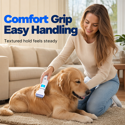 🛡️ Electric Flea Comb for Pets | Chemical-Free Pest Removal with Gentle Fine Steel Teeth ✨