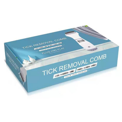🛡️ Electric Flea Comb for Pets | Chemical-Free Pest Removal with Gentle Fine Steel Teeth ✨