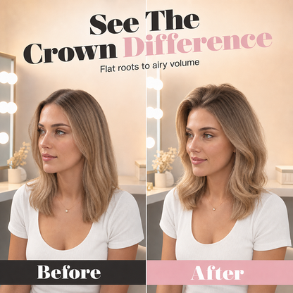 💥  Portable Rechargeable Hair Root Volumizing Clip | Instant Lift & All-Day Bouncy Volume ✨