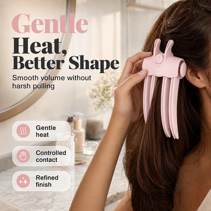 💥  Portable Rechargeable Hair Root Volumizing Clip | Instant Lift & All-Day Bouncy Volume ✨