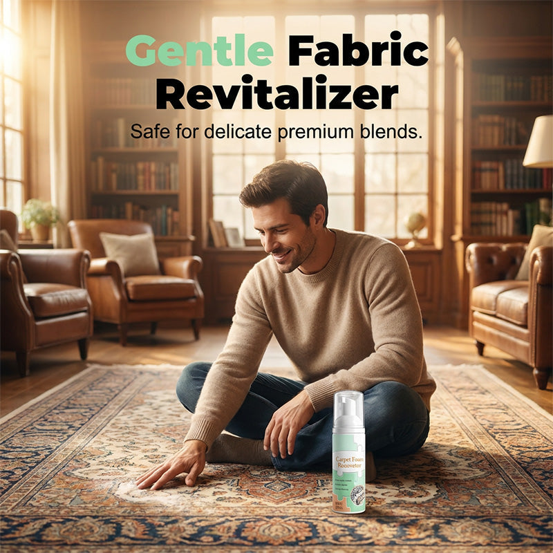 ⚡⚡⚡LAST 44 PCS LEFT!!! 🔥Waterless Carpet Foam Stain Remover with Towel