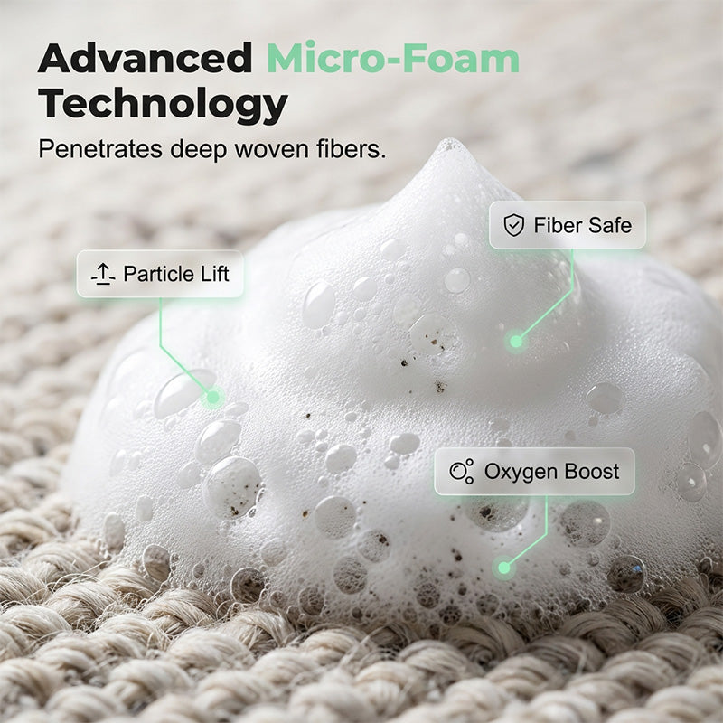 ⚡⚡⚡LAST 44 PCS LEFT!!! 🔥Waterless Carpet Foam Stain Remover with Towel