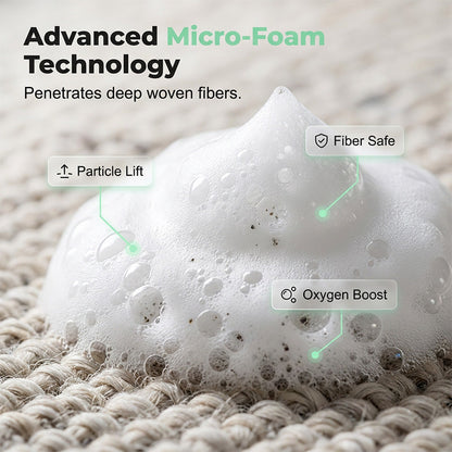 ⚡⚡⚡LAST 44 PCS LEFT!!! 🔥Waterless Carpet Foam Stain Remover with Towel