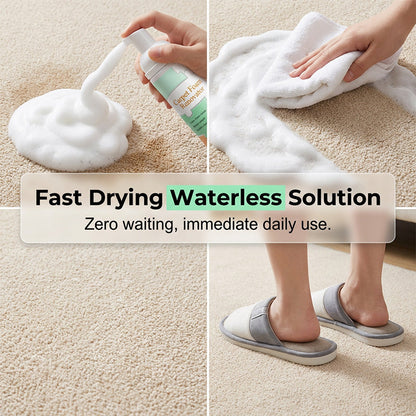 ⚡⚡⚡LAST 44 PCS LEFT!!! 🔥Waterless Carpet Foam Stain Remover with Towel