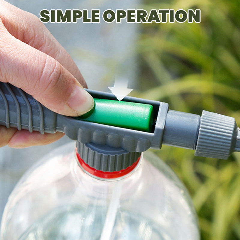 ⚡⚡⚡LAST 44 PCS LEFT!!! 🌿50% OFF NOW! Manual Drink Bottle Sprayer with Adjustable Nozzle‑Portable DIY Garden Spray Tool, Fits Standard Plastic Bottles for Plant Watering, Fertilizing & Pest Control