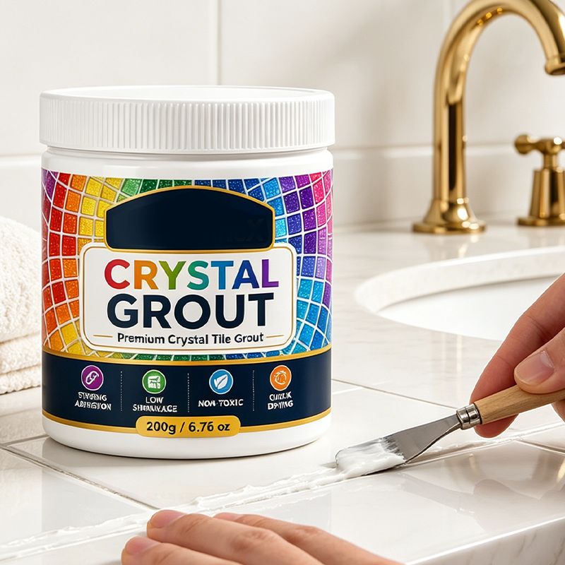 ⚡⚡⚡LAST 44 PCS LEFT!!! High-Strength Waterproof Crystal Tile Grout
