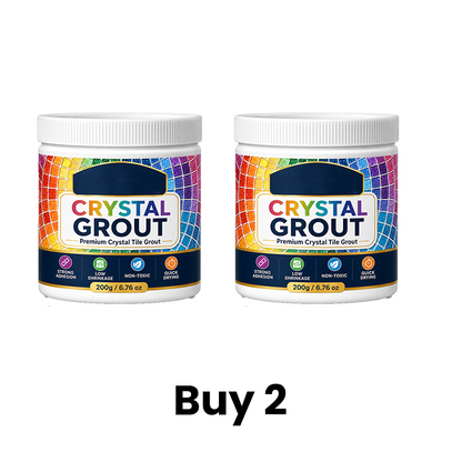 ⚡⚡⚡LAST 44 PCS LEFT!!! High-Strength Waterproof Crystal Tile Grout
