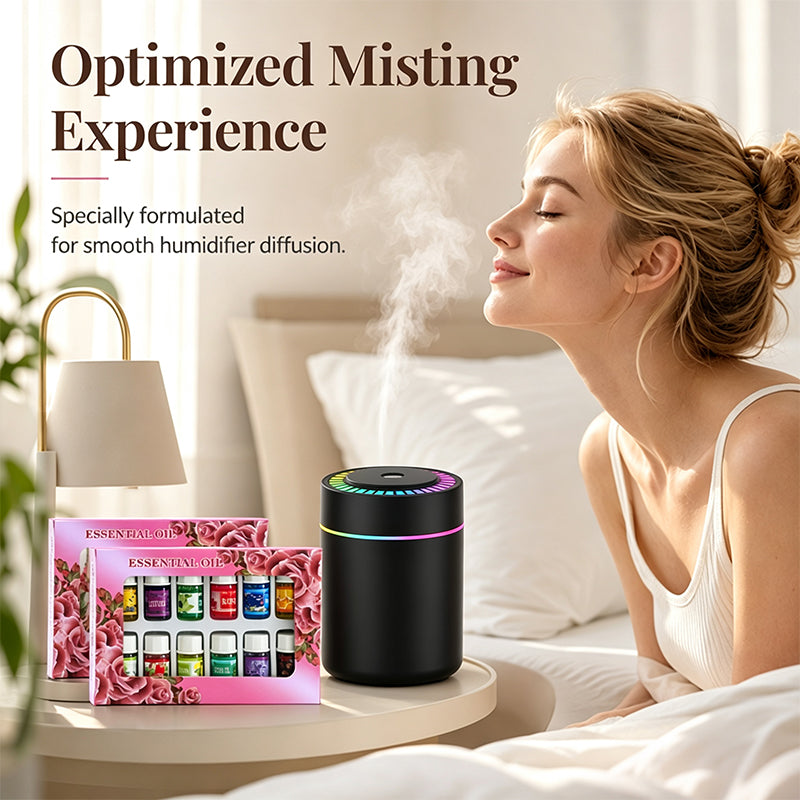 ⚡⚡⚡LAST 44 PCS LEFT!!! 🔥Limited Time 50% Off！🎁🌺The fresh scent lifts your mood！🌷12-Pack Water Soluble Essential Oils Set