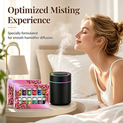 ⚡⚡⚡LAST 44 PCS LEFT!!! 🔥Limited Time 50% Off！🎁🌺The fresh scent lifts your mood！🌷12-Pack Water Soluble Essential Oils Set