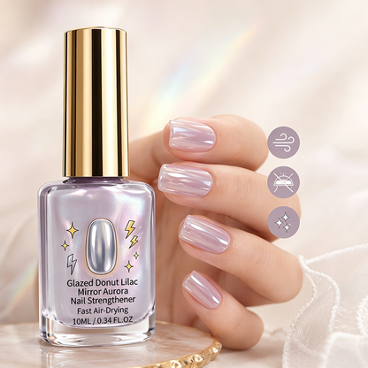 🔥Last Day Buy 1 Get 1 Free $ 9.99 Each🔥💜✨Lilac Glossy Mirror Nail Strengthener