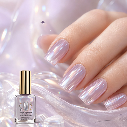 🔥Last Day Buy 1 Get 1 Free $ 9.99 Each🔥💜✨Lilac Glossy Mirror Nail Strengthener