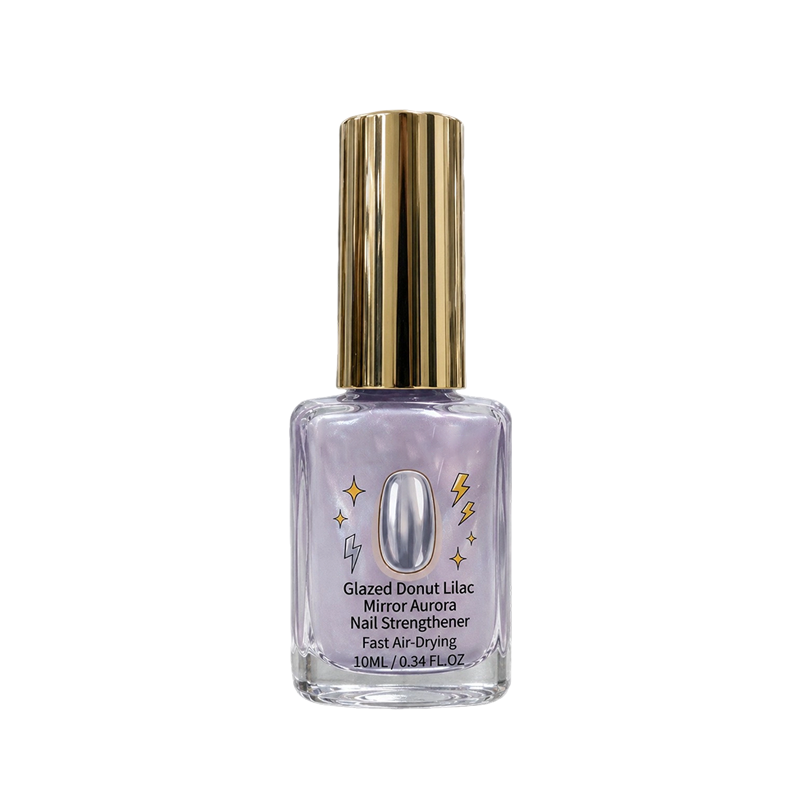 🔥Last Day Buy 1 Get 1 Free $ 9.99 Each🔥💜✨Lilac Glossy Mirror Nail Strengthener