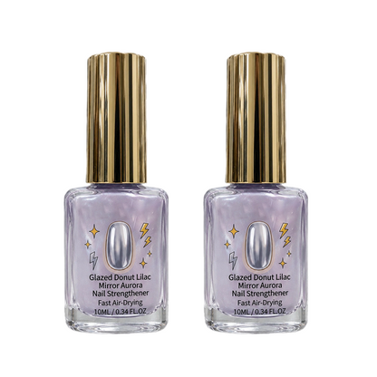 🔥Last Day Buy 1 Get 1 Free $ 9.99 Each🔥💜✨Lilac Glossy Mirror Nail Strengthener