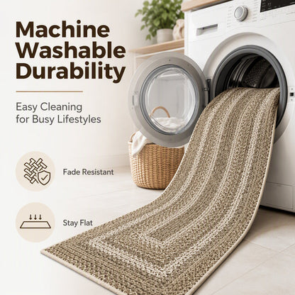 📢📢50% OFF !! ⏰Elegant Woven Runner Rug