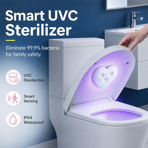 ⚡⚡⚡LAST 44 PCS LEFT!!! Smart UVC Toilet Sterilizer Light