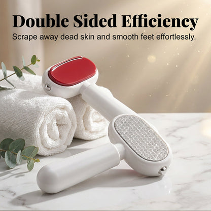 ⚡⚡⚡LAST 44 PCS LEFT!!! ⏰🔥 LAST DAY SALE 50% OFF 🏆 Double-Sided Foot Scraper – Easily Removes Calluses and Dead Skin ✨🦶