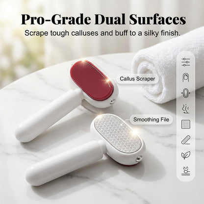 ⚡⚡⚡LAST 44 PCS LEFT!!! ⏰🔥 LAST DAY SALE 50% OFF 🏆 Double-Sided Foot Scraper – Easily Removes Calluses and Dead Skin ✨🦶