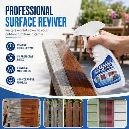 ⚡⚡⚡LAST 44 PCS LEFT!!! 🛡️ 50% OFF! All-Season Wood Restorer – Penetrates deep to restore colour & creates protective shield against UV & moisture. Keep your garden furniture looking new! 🌳💪