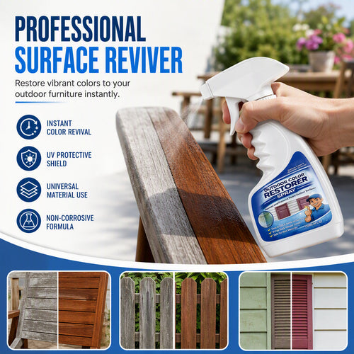 ⚡⚡⚡LAST 44 PCS LEFT!!! 🛡️ 50% OFF! All-Season Wood Restorer – Penetrates deep to restore colour & creates protective shield against UV & moisture. Keep your garden furniture looking new! 🌳💪