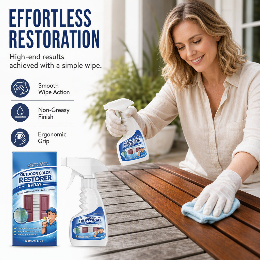 ⚡⚡⚡LAST 44 PCS LEFT!!! 🛡️ 50% OFF! All-Season Wood Restorer – Penetrates deep to restore colour & creates protective shield against UV & moisture. Keep your garden furniture looking new! 🌳💪