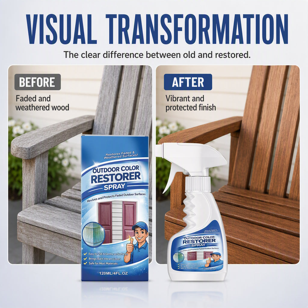 ⚡⚡⚡LAST 44 PCS LEFT!!! 🛡️ 50% OFF! All-Season Wood Restorer – Penetrates deep to restore colour & creates protective shield against UV & moisture. Keep your garden furniture looking new! 🌳💪