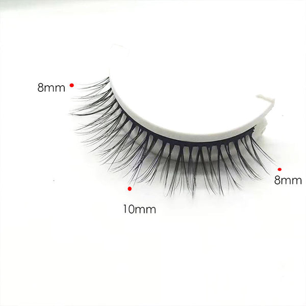 🥳2026 HOT SALE🥳💞50K+ SOLD!👁️✨Reusable Self‑Adhesive False Eyelashes – No glue needed, just press & go. Natural curl, reusable & easy to remove. A beauty game‑changer! 💕🌸