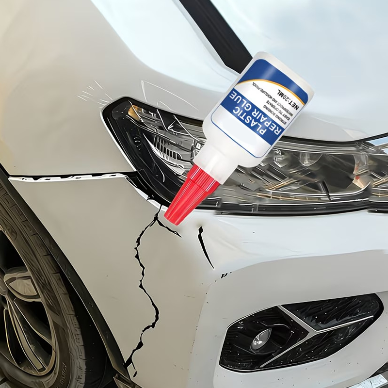⚡⚡⚡LAST 44 PCS LEFT!!! 🛡️✨Car Bumper Repair Glue – Strong bond, waterproof & heat resistant