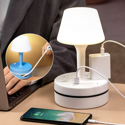⚡⚡⚡LAST 44 PCS LEFT!!! 💡 Bedside Lamp with AC Outlets and USB Ports